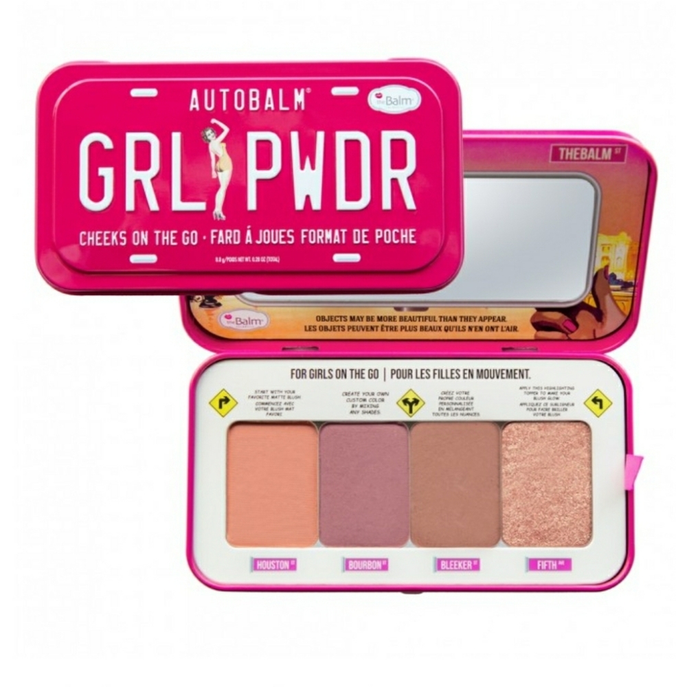 theBalm GRL PWDR blush and highlighter palette